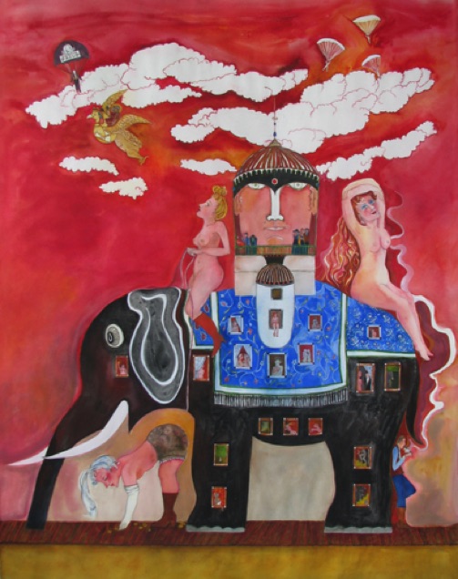 Elephant Hotel
56" x 44"